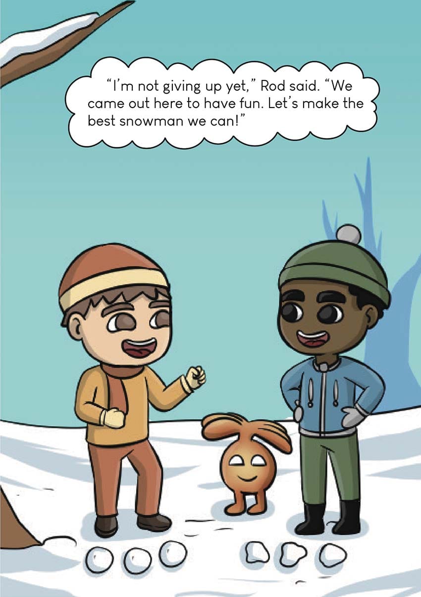 An interior page from the storybook
